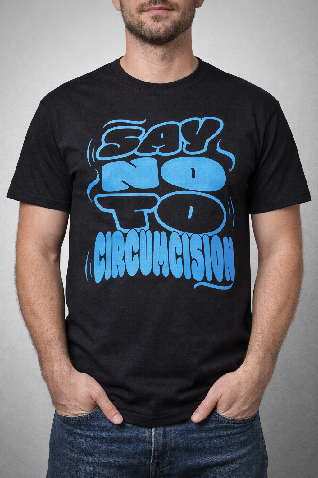 Say No to Circumcision – Statement Tee
